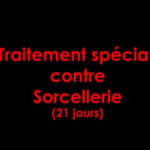 traitement sorcellerie 21